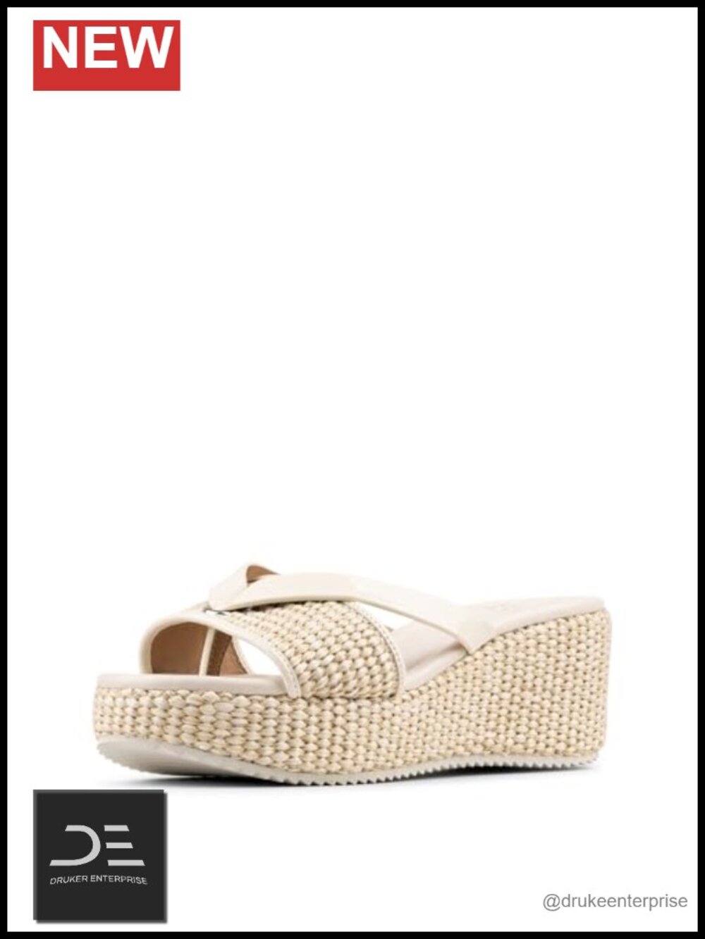 Women's Platform Wedge Sandals with Memory Foam Insole